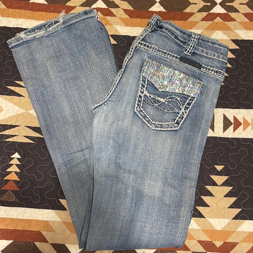 Women’s Cowgirl Tuff bootcut jeans 28x35